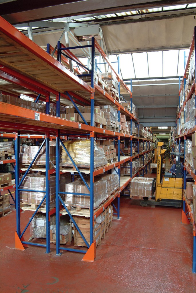 A Perry & Co Hinges Ltd Wide Aisle Racking System RediRack