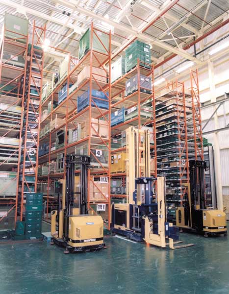 Honda's High Rise pallet racking