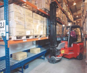 narrow aisle pallet racking