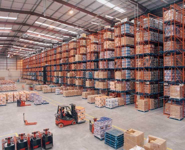 pallet racking system warehouse