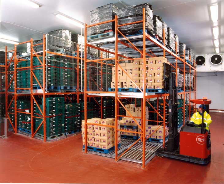 push back pallet racking