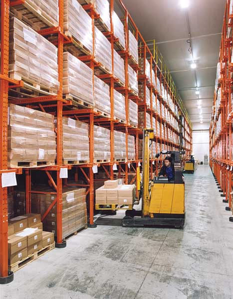 arla foods pallet racking