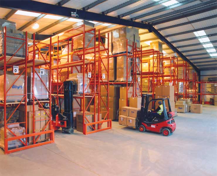 narrow aisle pallet racking