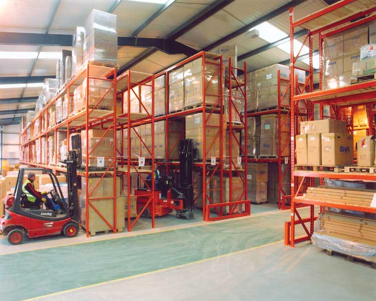 narrow aisle pallet racking