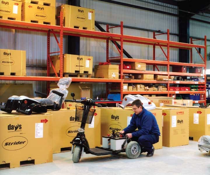 narrow aisle pallet racking