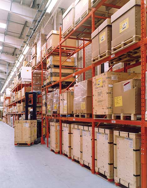 wide aisle pallet racking