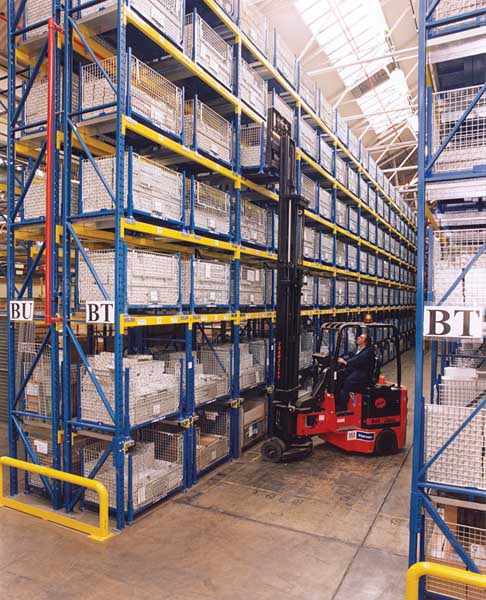 pallet racking in warehouse