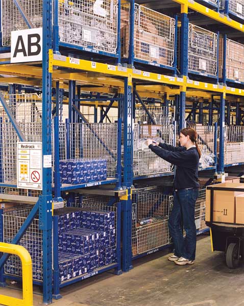 Redirack supply Pallet Racking for Peugeot Automotive parts warehouse