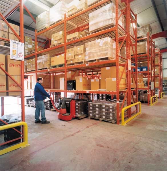Harman Becker Wide Aisle Racking Redirack
