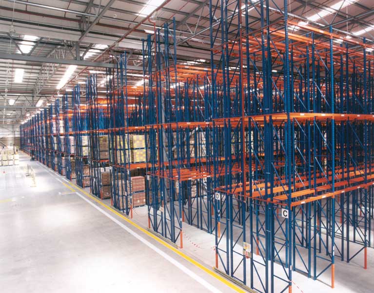 narrow aisle pallet racking