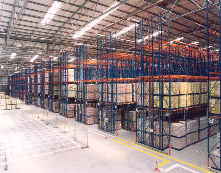 narrow aisle pallet racking