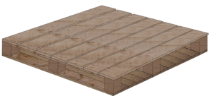 Complete pallet diagram