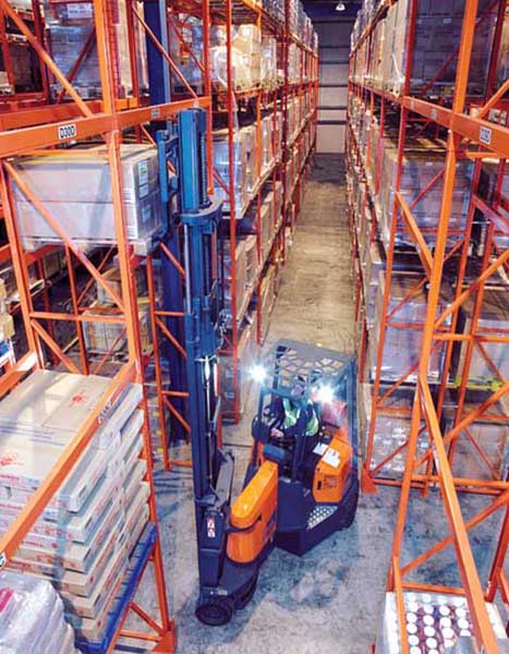 Narrow Aisle Pallet Racking for 3PL Warehouse Solutions