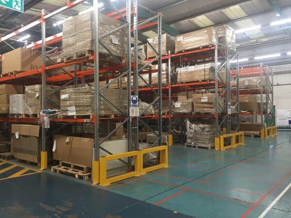 Wide Aisle Pallet Racking Installation