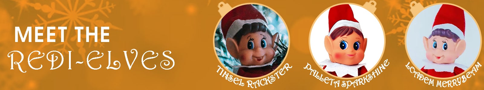 The Elves are here at RediRack ready to lend a helping hand and spreading Christmas cheer and share the excitement of racking.