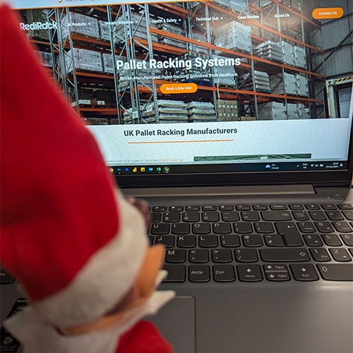 The Elves are here at RediRack ready to lend a helping hand and spreading Christmas cheer and share the excitement of racking.