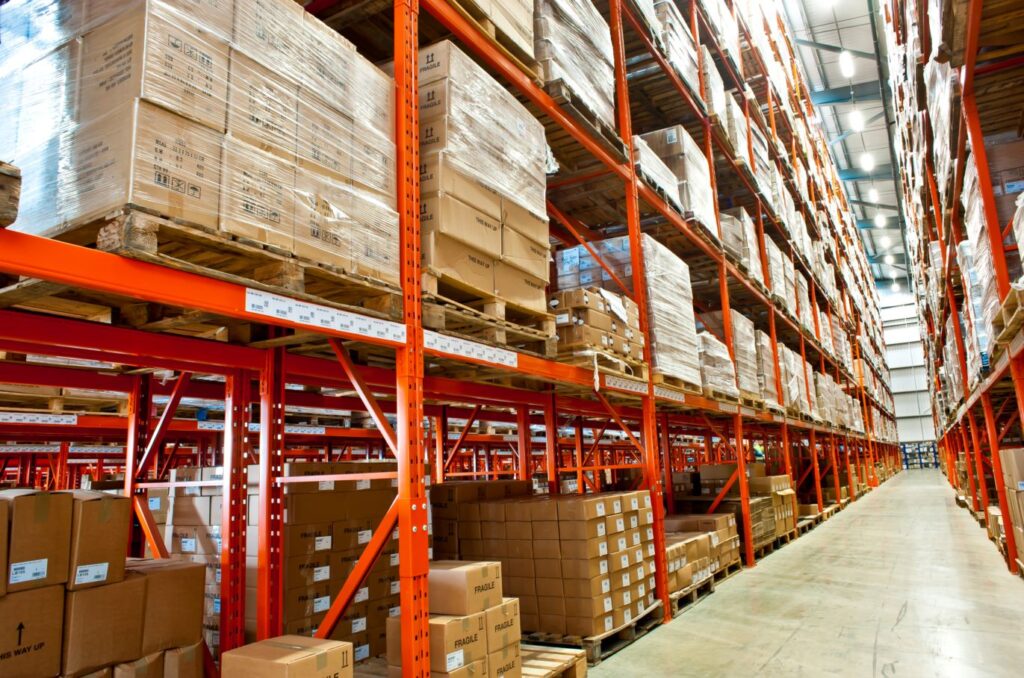 A Wolverhampton pallet racking system installed by RediRack