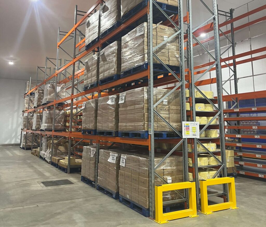 Dewlay Cheese Pallet Racking Installation