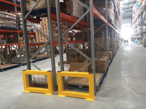 pallet racking protection barriers